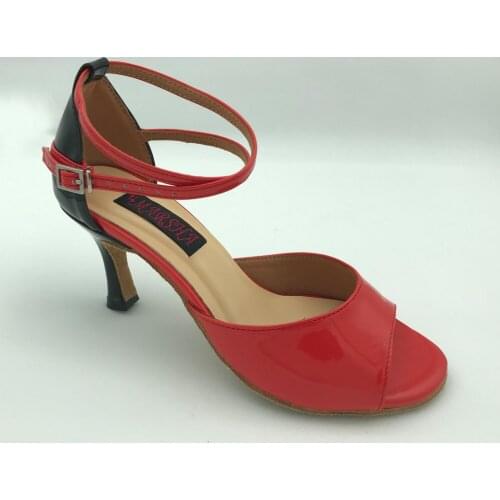 Fashion professiona womens dance shoes latin/ballroom/salsa/tango party shoes 6237RBP free shipping free return high heel