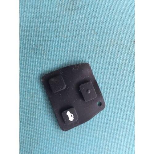 100Pcs/Lot Replacement Key Rubber Pad For Lexus 2 3 Buttons Remote Case Shell Blank Cover Car Accessories Auto Parts Hot Selling