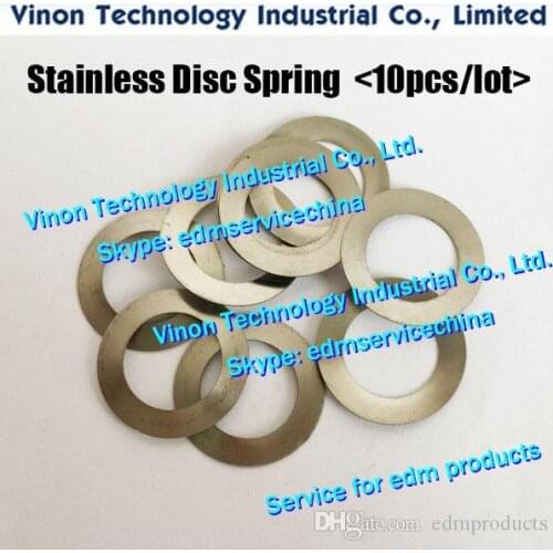 100446374 edm Disc Spring (10pcs per set) for Robofil 290,290P,300,310,500,510. 446.374, 100.446.374, 100-446-374