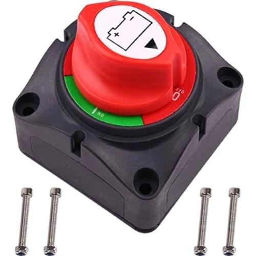12-24V 100A-300A Car Auto RV Marine Boat Battery Selector Isolator Disconnect Rotary Switch Cut