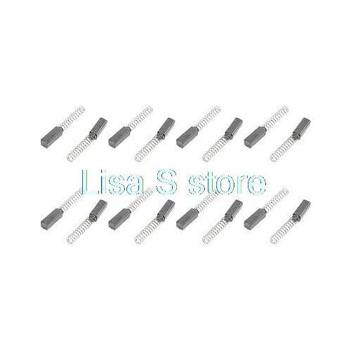 16 Pcs Electric Drill Motor Carbon Brushes 15 x 4 x 4mm Yodvd