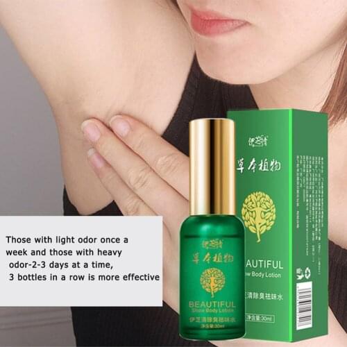 30ml Body Odor Deodorant Water Antiperspirant Spray Underarm Sweat Deodorization Personal Beauty Care Practical Supplies Tools