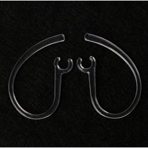 4 Pairs/Set Replacement 7mm Earhook Earloop Clip For Bluetooth Headset Earphone