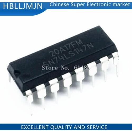 5PCS SN74LS147N DIP-16 SN74LS147 74LS147N 74LS147