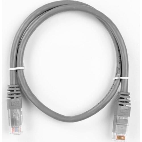 50pcs/lot CAT6 RJ45/RJ45 UTP PVC network cable 3M style network jumper cable 0.5m long Patch Cord Twisted pair jumper