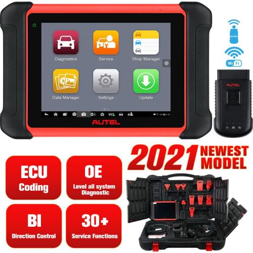 Autel MaxiCOM MK906BT Advanced Bluetooth OBD2 Scanner All System Diagnostic Tools Automotivo ECU Coding PK MS906BT MS908S MS906