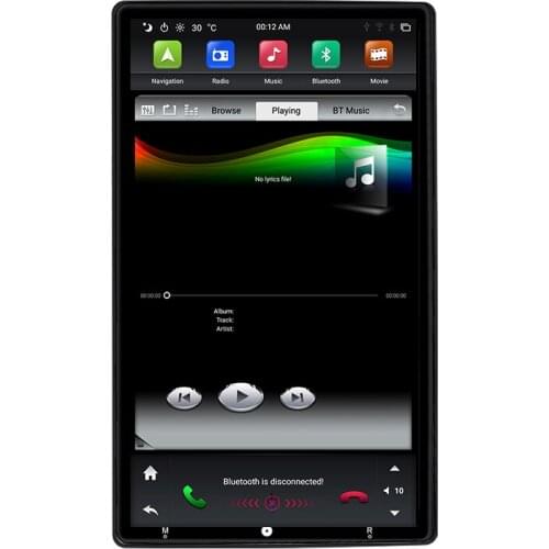 13.6 Inch Tesla Touch Vertical Screen Car Android 10 Multimedia Player Autoradio Stereo Video GPS WiFi Universal 1din Auto Radio