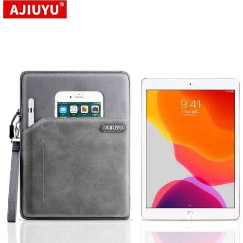 AJIUYU Bag For iPad Air 2 Air 1 Case 10.2 2019 / Pro 11 2020 / Air 3 10.5 / 9.7 2018 Funda for iPad 6th 7th 5th Sleeve Cover