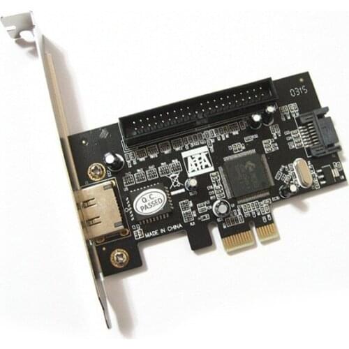 New PCI-e PCI Express Controller Card IDE SATA ESATA Internal External Raid Adapter Hard Disk Boot Raid Array Card
