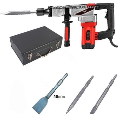 High-power 65 broken pick rock drill rammer chisel 95 electric pick industrial grade tree digging shovel electric tree digger