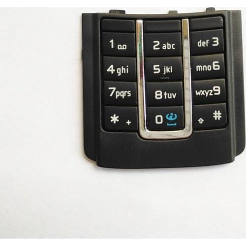 Black Color Ymitn New Housing Cover Case digital Keyboards Keypads Buttons for Nokia 6280, Free Shipping