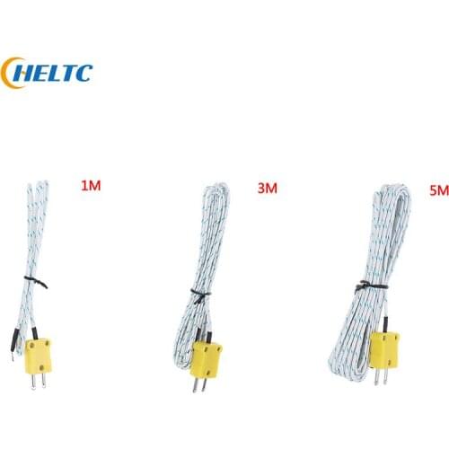 New Wire Temperature Test K-type TP-01 Thermo Sensor Probe For TM-902C TES-1310