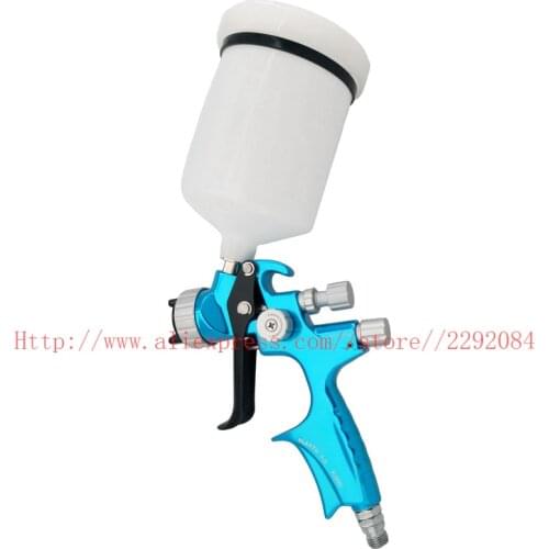 Manual spray gun airbrush HVLP air spray gun 1.3mm 600CC Pneumatic tools gravity sprayer high quality car tools