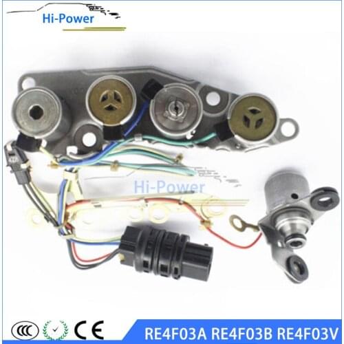 Tested 31940-85X01 31940-3AX0A RE4F03A RE4F03B RE4F03V RL4F03A RE4F04B Transmission Solenoid Kit For Nissan