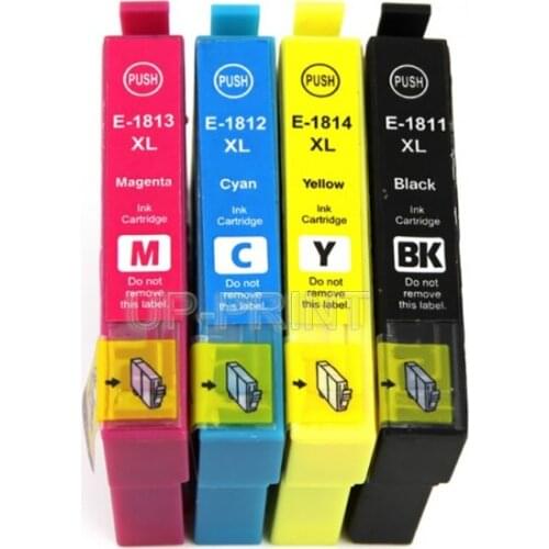 UP 4xT1801 T1802 T1803 T1804 with chip compatible Ink inkjet cartridges for Expression Home xp225 xp322 xp325 xp422 xp425