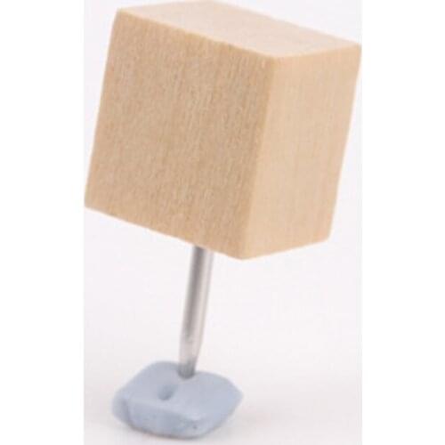 100pcs/set Square Shape Wooden Push Pin Art and Picture Used Office School Standard Pin Sundries Accessary