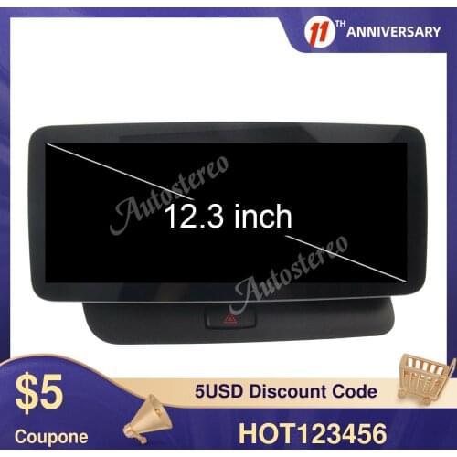 12.3 1920*720 Android 10.0 8GB+128 For Audi Q5 2009-2015 Car GPS Navigation Multimedia Player Auto Stereo Radio Head Unit Music