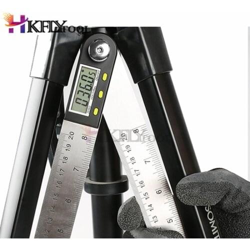 200 mm 8'' Digital Meter Angle Inclinometer Angle Digital Ruler Electron Goniometer Protractor Angle finder Measuring Tool
