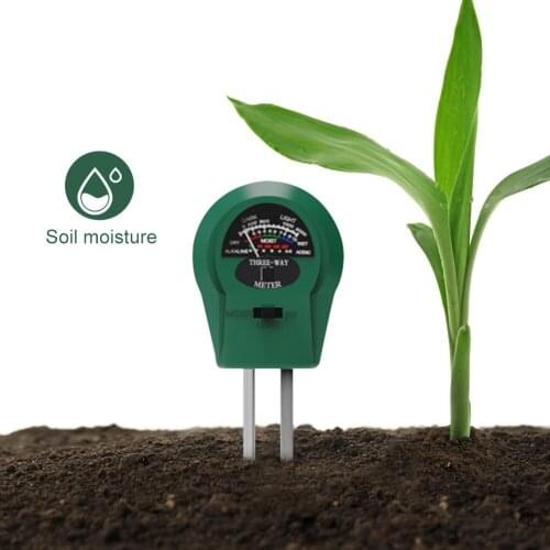 3 in 1 Plants Flowers Soil PH Testers Meter Garden Lawn Soil Moisture Sensor Acidity Humidity Monitor Detectors