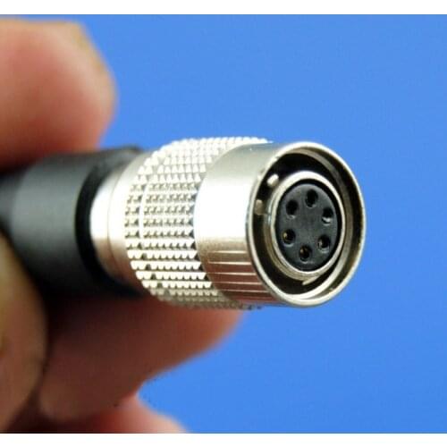 5pcs/lot HRS Hirose HR10A-7P- 6P 6pin Female Plug Connector Solder Cable Mount,Camera connector 6 pin plugs and sockets