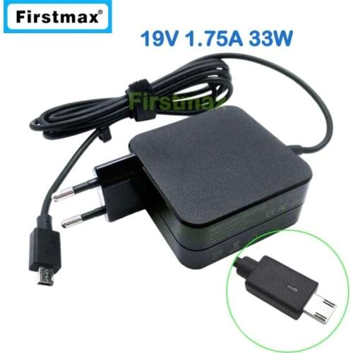19V 1.75A AC Adapter 0A001-00342900 laptop charger for Asus Vivobook L205SA R209H R206SA L205SA R205TA R209TA R208SA EU Plug