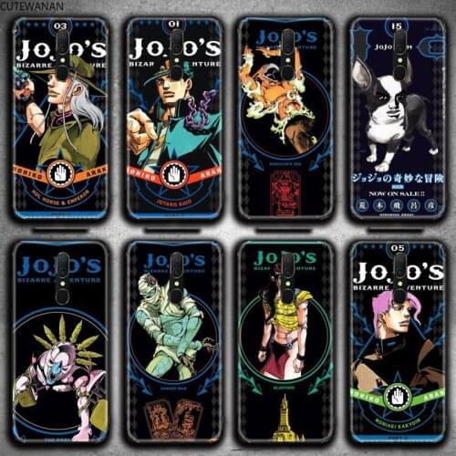 JoJo Bizarre Adventure Phone Case For Oppo A5 A9 2020 Reno2 z Renoace 3pro A73S A71 F11