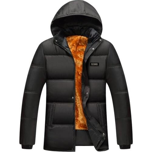 HELELYN Men's Parkas With A Hood