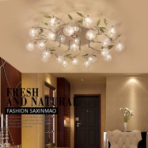 HSHIXINMAO Chrome Chandeliers