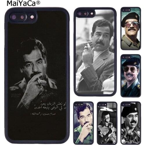 MaiYaCa Arabic Iraq Saddam Hussein Phone Case For iPhone X XR XS 11 12 Pro MAX 5 6 6S 7 8 Plus Samsung Galaxy S6 S7 S8 S9 S10