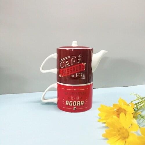 Cute Ceramic Teapot Set Single Drink/Afternoon Tea Set, Coffee Cup And Saucer cup set tea set chinese