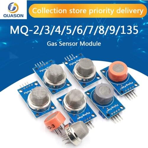 MQ-2 MQ-3 MQ-4 MQ-5 MQ-6 MQ-7 MQ-8 MQ-9 MQ-135 Detection Smoke methane liquefied Gas Sensor Module for Arduino Starter DIY Kit