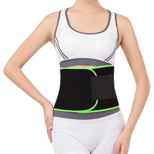 Neoprene Sauna Waist Trimmer Belt Waist Trainer Support Corset for Men Women Body Shape Weight Loss Slim Gym Fitness Workout