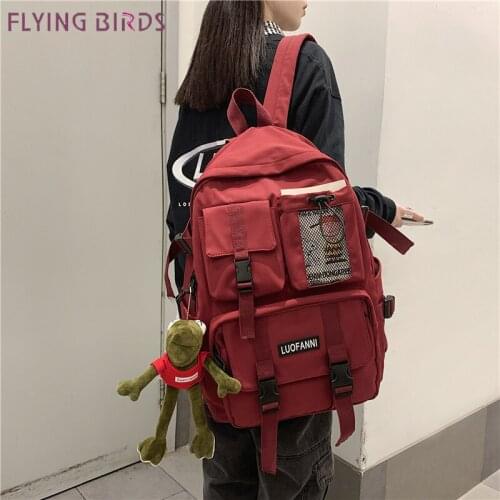 Women Boy Nylon Backpack Travel Mesh Female Student College School Bag Men Girl Cool Laptop Backpack Male Fashion Book Bags Lady