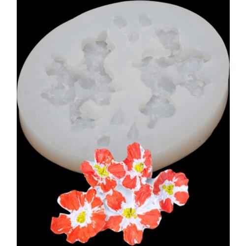 New Transparent Silicone Mold Resin Decoration Crafts For DIY Petal Daisy Flowers Resin Mold Epoxy Resin