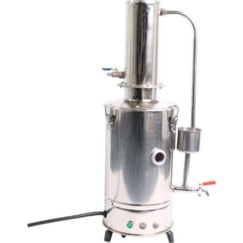 20L Litres Normal Type New Stainless Electric Medical/Home/Lab Pure Water Distiller Filter Purifier Brew Kits