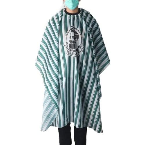 Hair Cutting Hairdressing Gowns For Barber Stylist Stripe Haircut Cloth Barber Kid Salon Hairdressing Cape Salon Styling Capes
