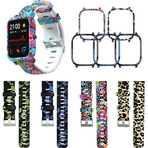 Strap for Amazfit GTS Watch Band Silicone Bracelet + Protective Case Cover Bumper for Xiaomi Huami Amazfit GTS Smart Watch