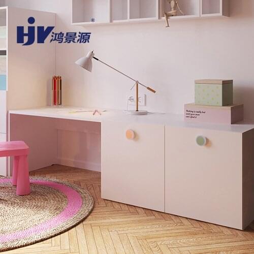 HJY Purple Cabinet Knob Handle Childrens Room Drawer Pulls Dresser Wardrobes Door Handle Kitchen Office Cupboard Accessory L024