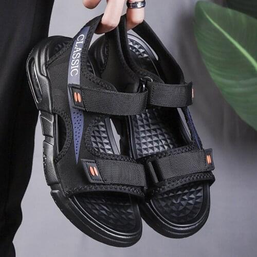 Slip outdoor praia gladiator sandal sandalias sandales sandale shoe rubber geta men mens on masculina homens beach 44 casual s