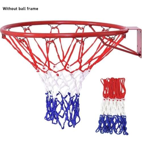 6mm Basketball Rim Mesh Net Durable Basketball Net Heavy Duty Nylon Net Hoop Goal Rim Mesh Fits Standard Basketball Rims