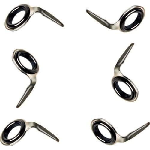 Telescopic fishing rod accessories line rings or for rock fishing rod and lure pole DIY line guide ring tools 900 pcs