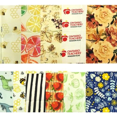 Food fresh-keeping packaging beeswax fresh cloth reusable plastic wrap seal lid stretch vacuum food packaging kitchen tools