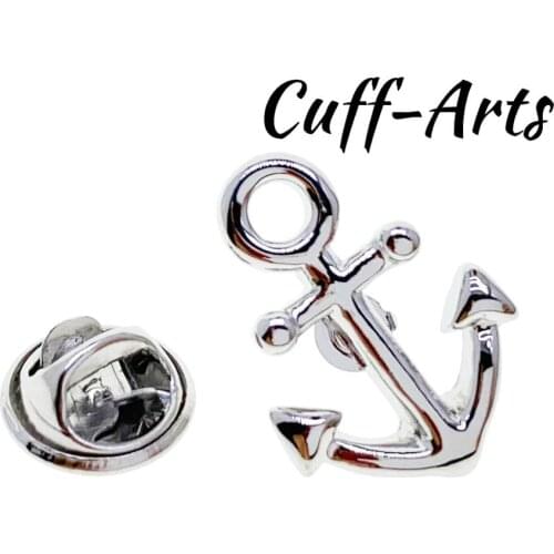 Lapel Pin Badges for Men Ships Anchor Lapel Pin Brooches 2019 Classic Novelty Lapel Pin By Cuffarts P10371