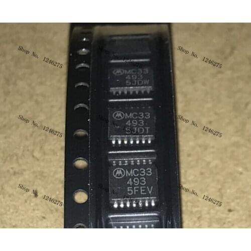 5pcs/lot MC33493DTB MC33493DTBE MC33493 TSSOP14 100% New Original