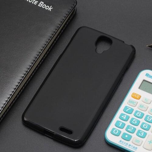 AMMYKI Hot High quality Non-slip soft Black silicone phone cover cases 5.5'For Archos 55 helium ultra case
