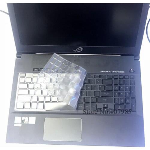 15.6 inch TPU Keyboard Cover Laptop Protector Skin For ASUS ROG Zephyrus M GM501 GM501GS GM501GM GM501G GU501GM GU501G GU501