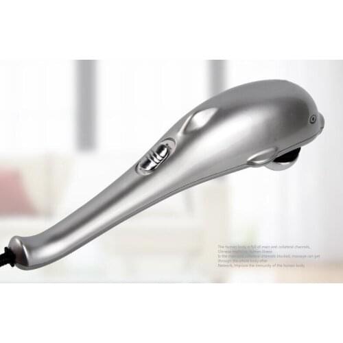 Dolphin Massager Heads Electric Beating Body Cervical Vertebra Shoulder Leg Massage Stress Pain Release Electronic Vibratio