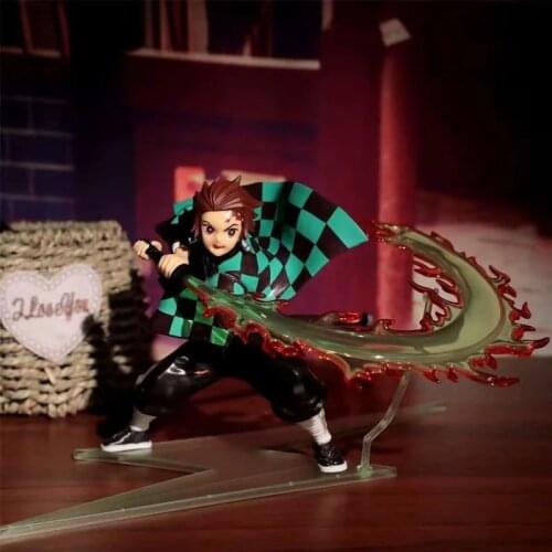 17cm Anime Demon Slayer Figure Shenyue Kamado Tanjirou PVC Action Figure Collection Model Toys Gifts