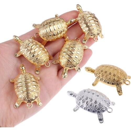 Feng Shui Golden Money Turtle Lucky Fortune Wealth Home Office Decoration Tabletop Ornaments Lucky Gift
