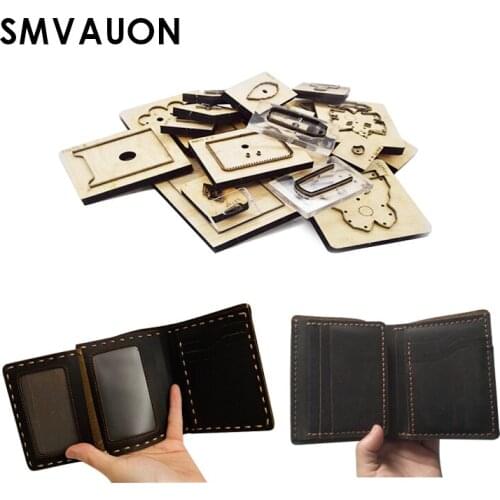 Leather Punch Tools New Dies For 2021 Short Wallet DIY Craft Wooden Cut Dies Sewing Pattern Laser mold